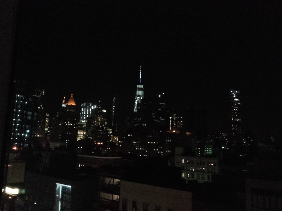 Aussicht bei Nacht Hotel Wyndham Garden Chinatown