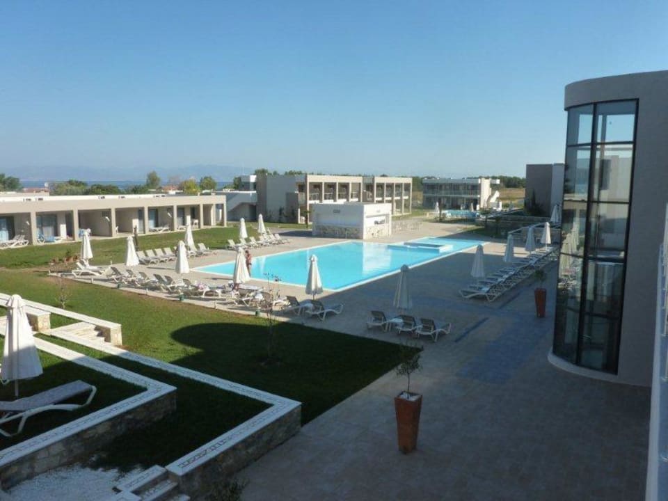 Blick auf die herrliche Anlage Alea Hotel & Suites