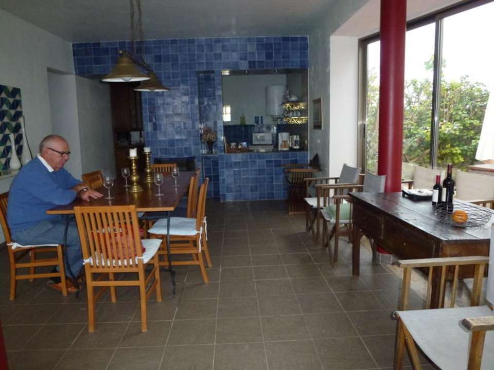 Küche und Aufenthaltsraum Bed & Breakfast Casa Da Palmeirinha