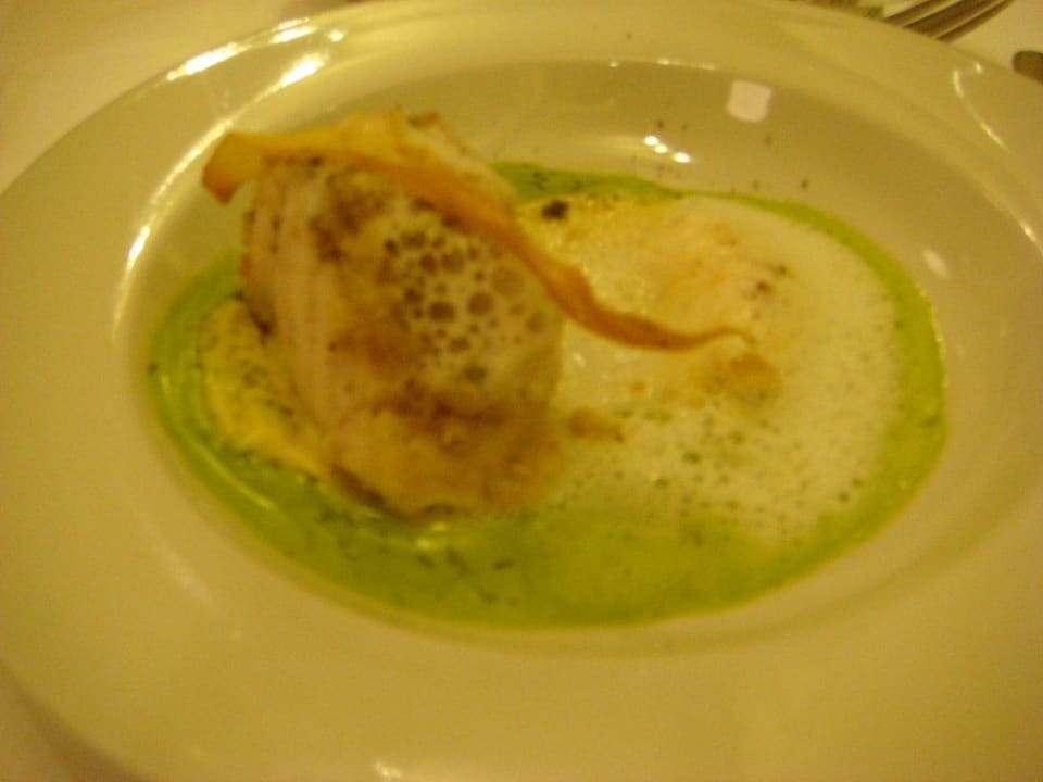 Lachssteak mit Porrepüree Hotel Schachner