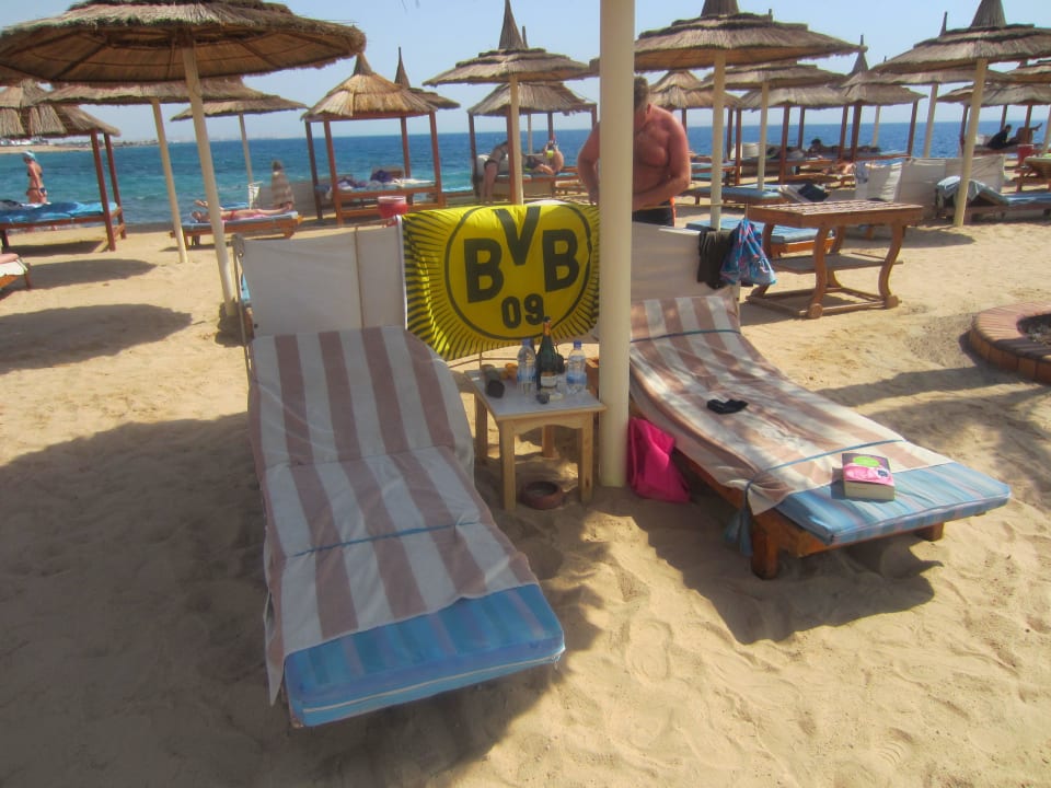 Der Morgen nach dem Sieg-Finale! Pickalbatros Aqua Park Resort - Hurghada