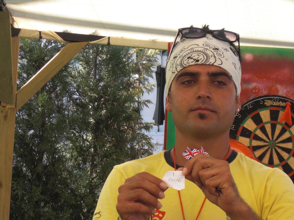 Animateur Snow beim Dart Hotel Delphin Imperial