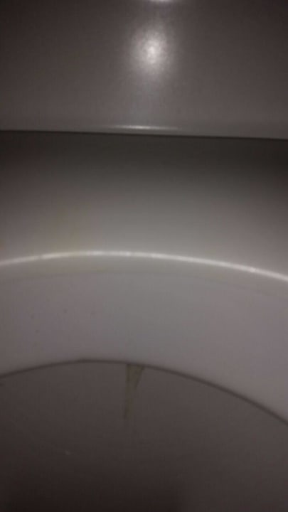 Toilette im Zimmer  Hotel am Park