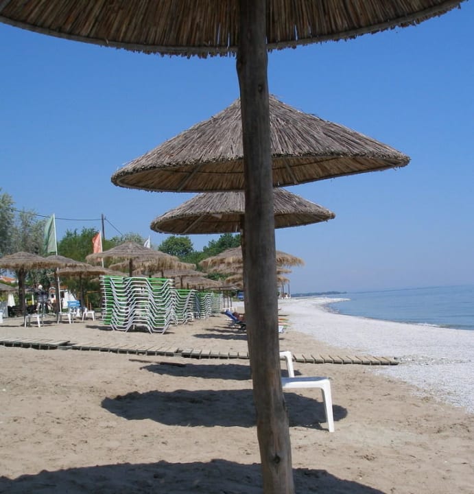 Strandimpressionen alltoura Club Hotel Poseidon Palace