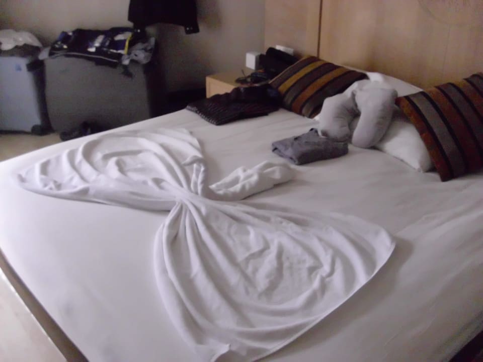 Tägliche Bettendekoration Hotel Sultan of Side