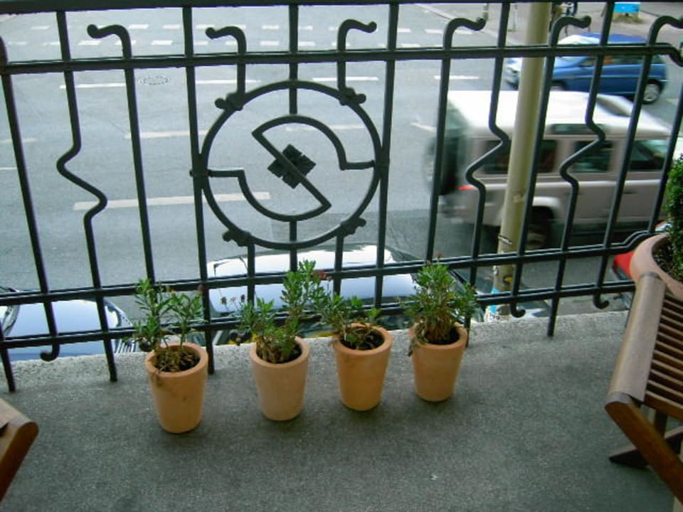 Balkon FRITZ IM PYJAMA HOTEL