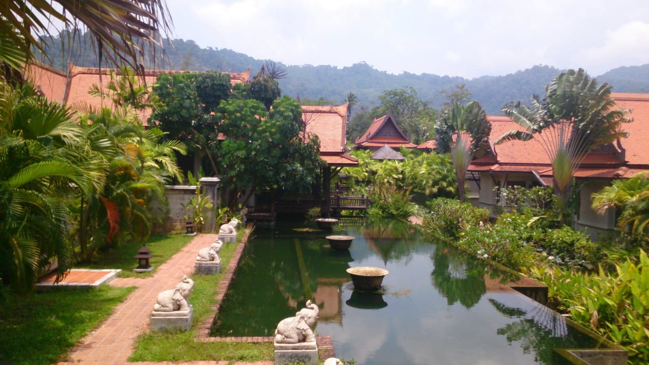 Schöner Blick vom Balkon  Khao Lak Bhandari Resort & Spa