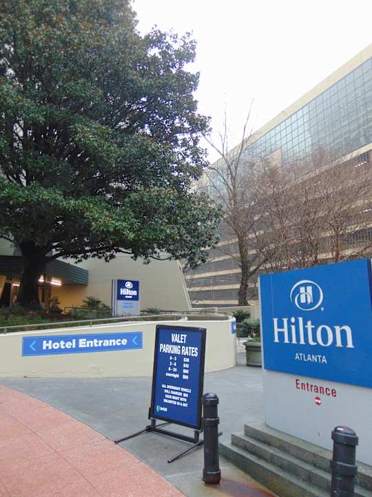 Außenansicht Hotel Hilton Atlanta