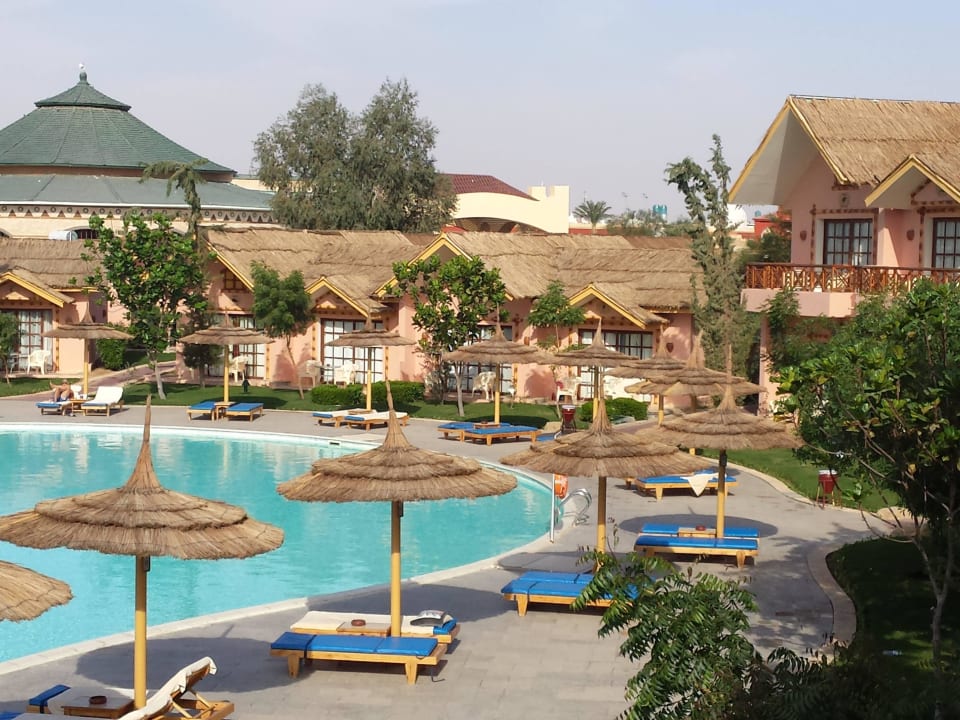 Ausblick vom Zimmer Pickalbatros Jungle Aqua Park Resort - Neverland Hurghada
