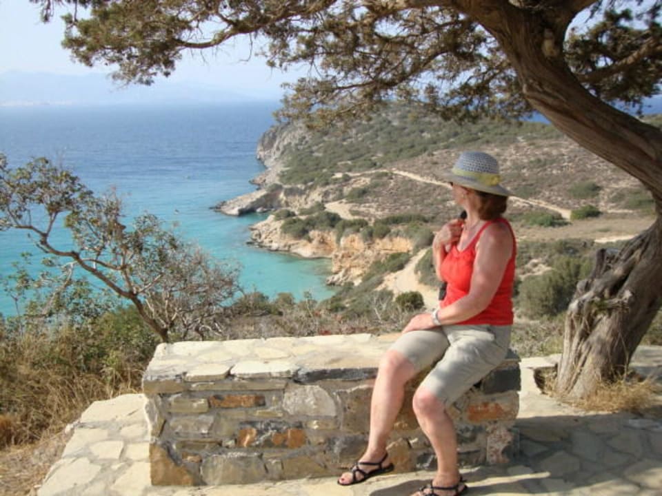 Bucht von oben Hotel Istron Bay