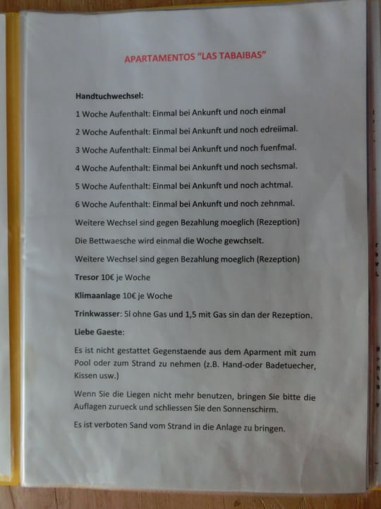 Lobby Las Tabaibas Appartements