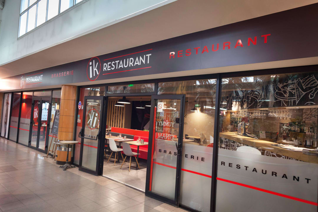 Façade Ik restaurant Lorient Hotel Ibis Lorient Centre Gare