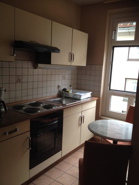 Küche Aparthotel Münzgasse