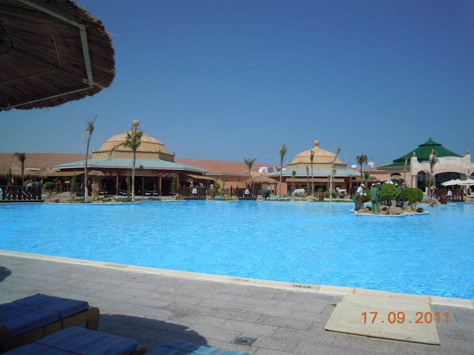 Hauptpool Pickalbatros Jungle Aqua Park Resort - Neverland Hurghada