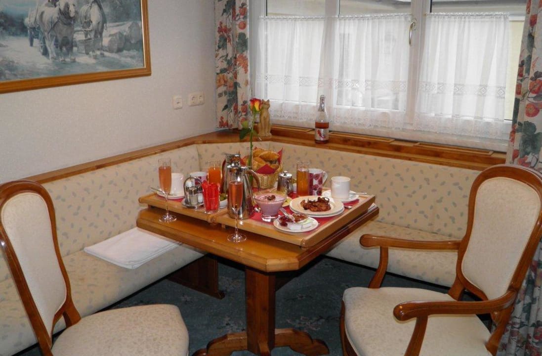 Frühstück am Zimmer RelaxResort Kothmühle