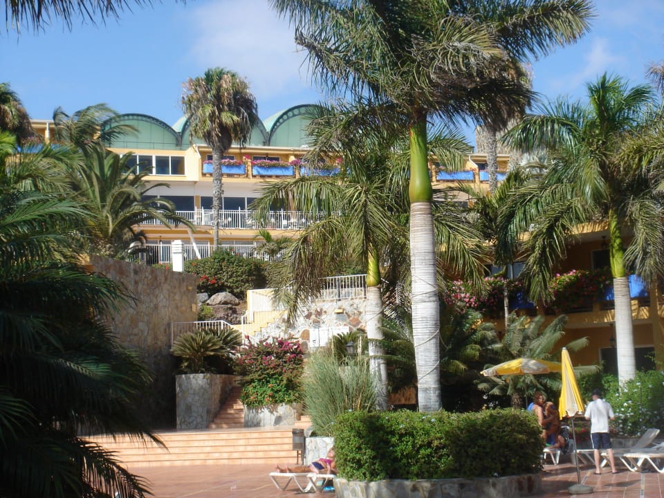 Blick zur Rezeption u. Abendessensaal Club Hotel Drago Park