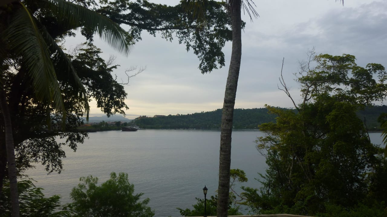 Blick vom Balkon Hotel Porto Santo