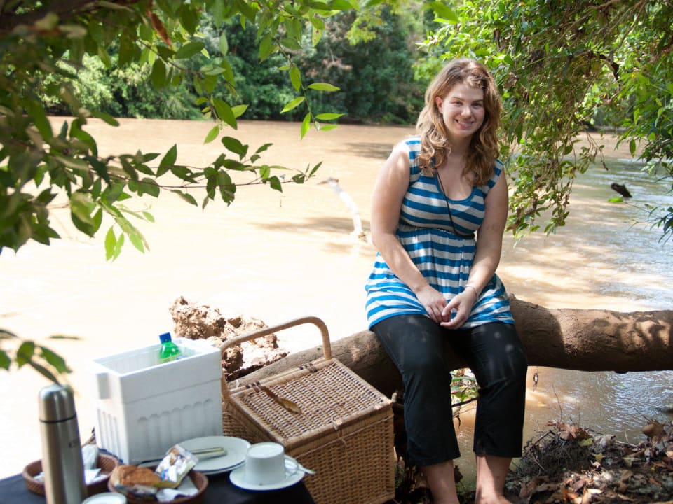 Tea Break During Mahoora Safari Mahoora Tented Safari Camp - Yala