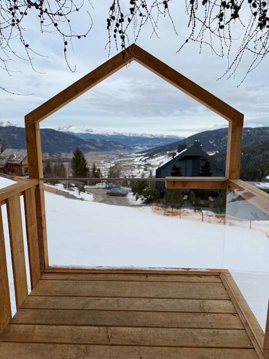 Ausblick Hüttendorf Schlögelberger