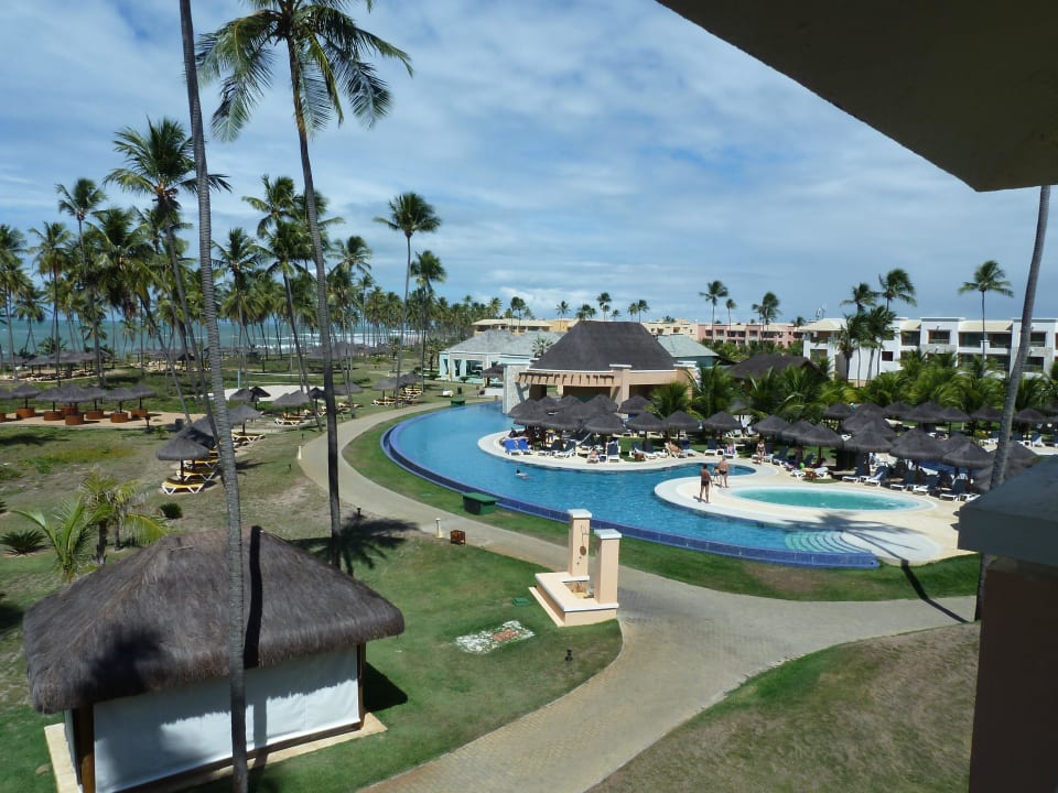 Ausblick vom Balkon Richtung Pool Iberostar Selection Praia do Forte