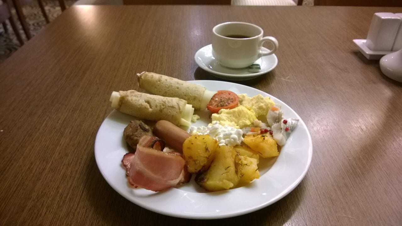  breakfast... with various dishes to choose Tallink City Hotel