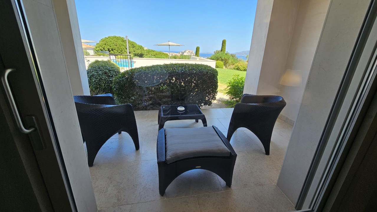 Ausblick Hôtel La Villa