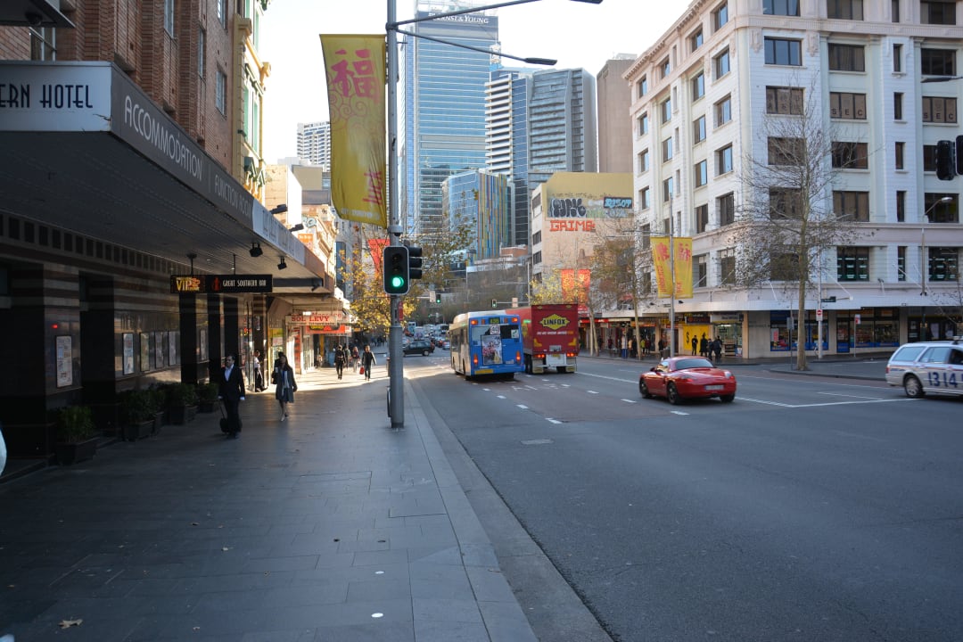 Wejście z ulicy Hotel Great Southern