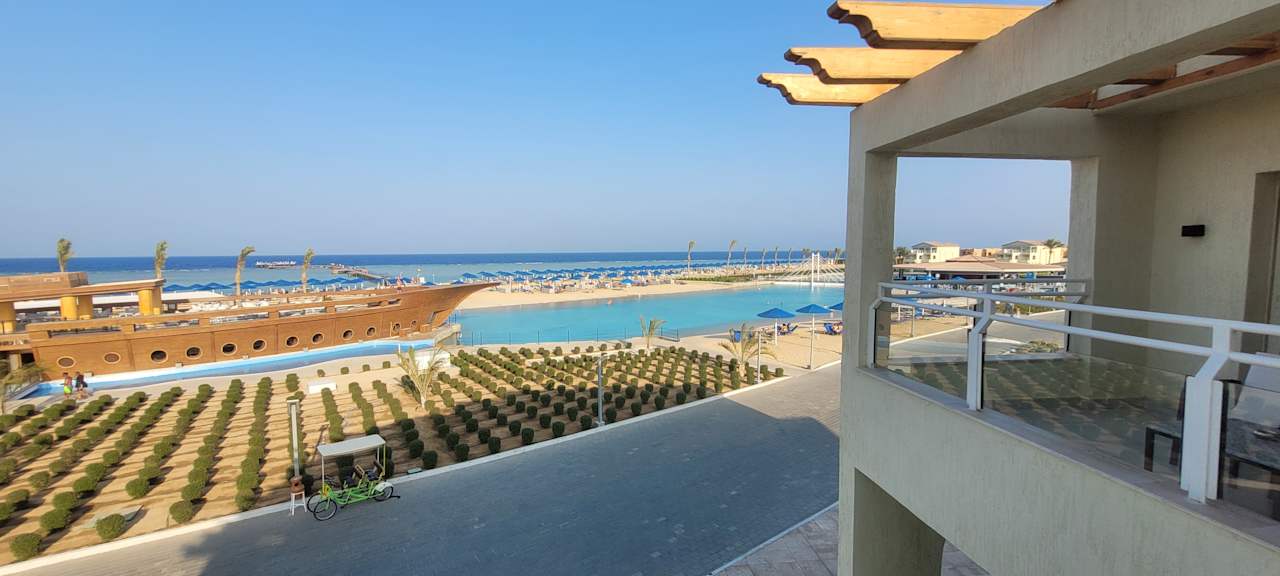 Ausblick Albatros Makadi Resort