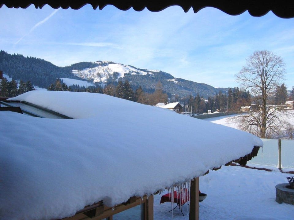 Blick auf  den Hartkaiser Vitalhotel Sonnenhof