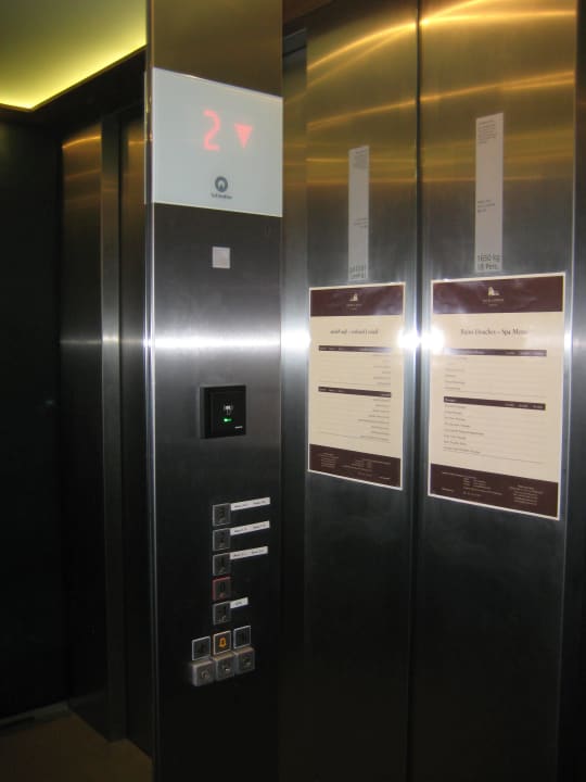 Fahrstuhl ZUM LÖWEN Design Hotel Resort und Spa