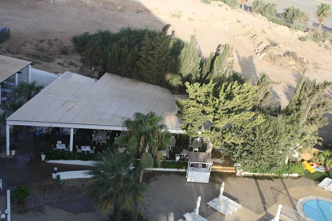 Blick vom Zimmer Crystal Springs Beach Hotel