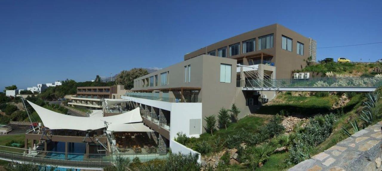 Panorama Hotelanlage Atlantica Mikri Poli Crete
