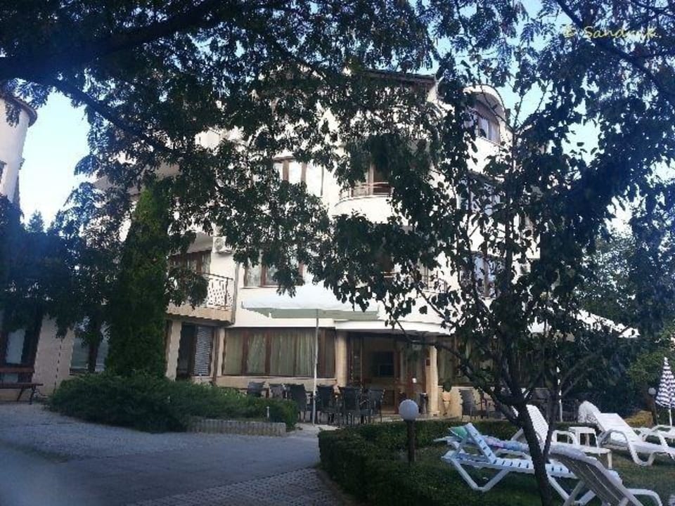 Das Hotel von außen Hotel Villa Albatros