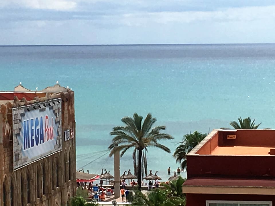 Ausblick Hipotels Gran Playa De Palma