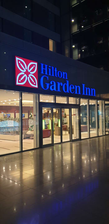 Außenansicht Hilton Garden Inn Frankfurt Airport