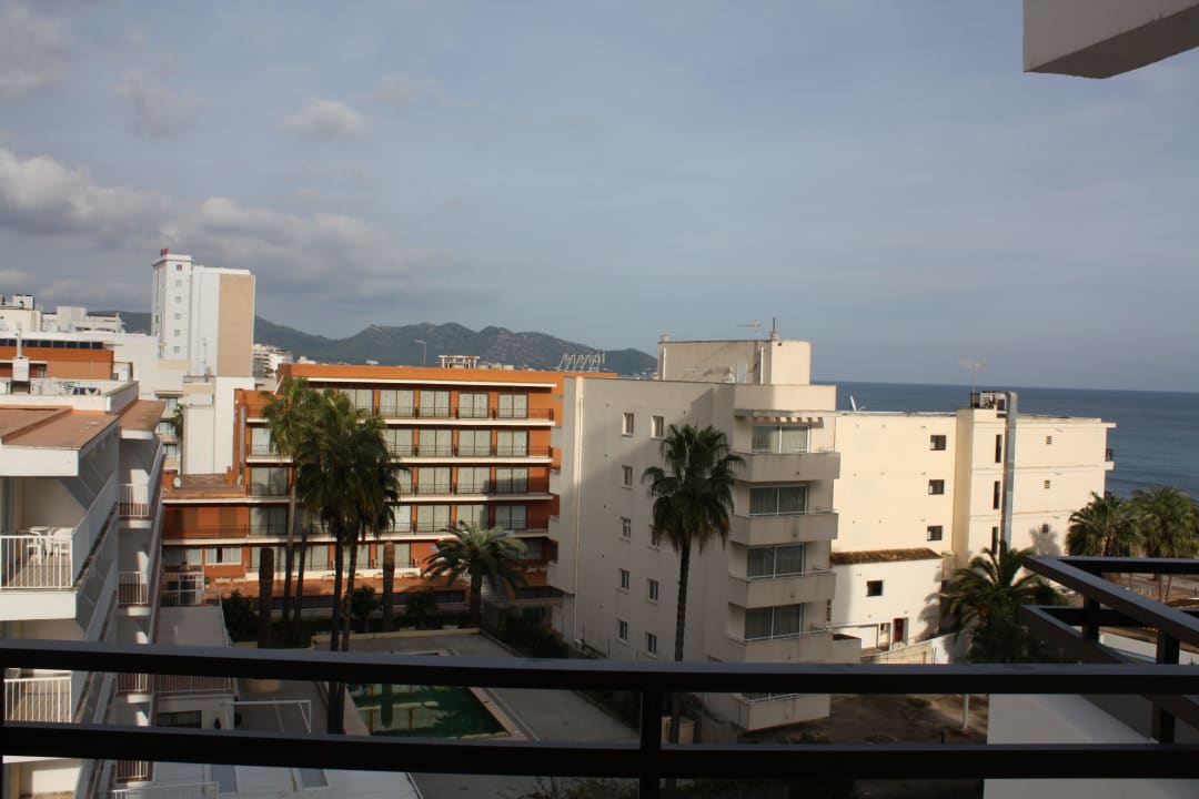 Blick direkt aus dem Zimmer CM Playa del Moro