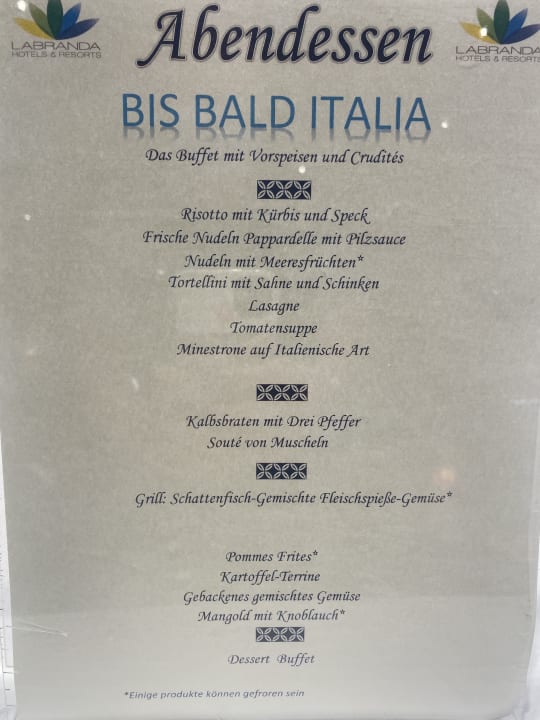 Gastro Aldiana Club Rocca Nettuno Calabria