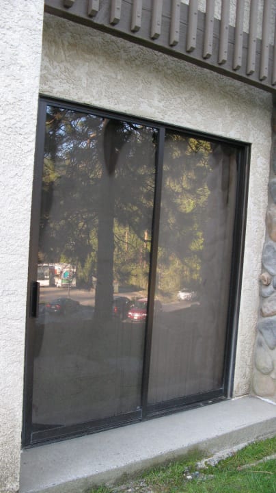 Außenterrassentür zum Gartenbereich Hotel Tenaya Lodge at Yosemite