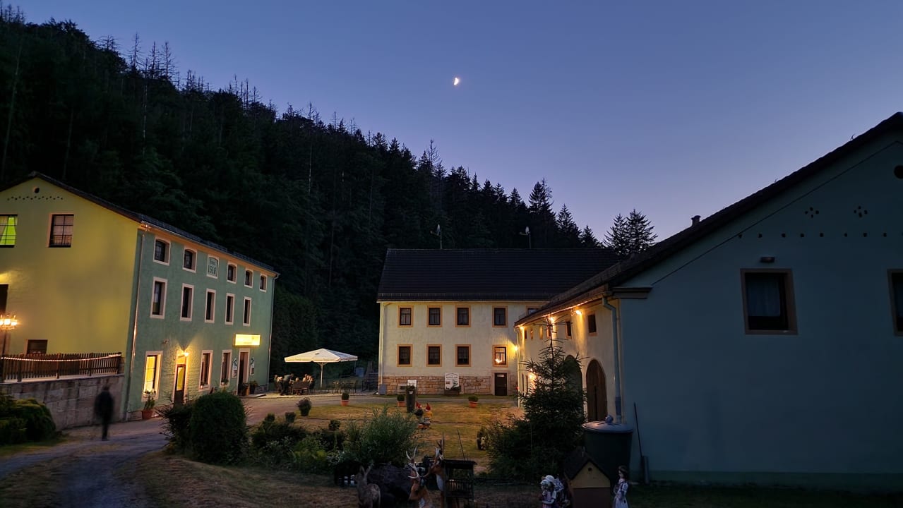 Ausblick Pension Mittelndorfer Mühle