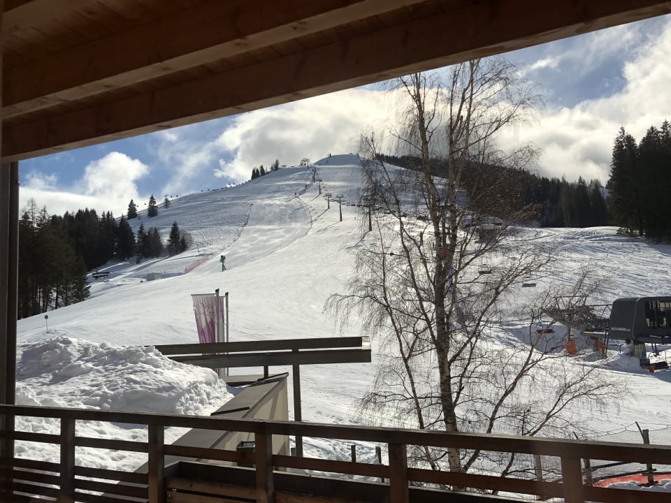 Ausblick Holzhotel Forsthofalm