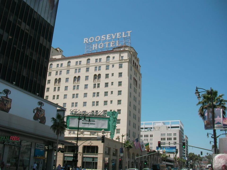 Aussenansicht Roosevelt Hotel Hollywood Hotel Hollywood Roosevelt