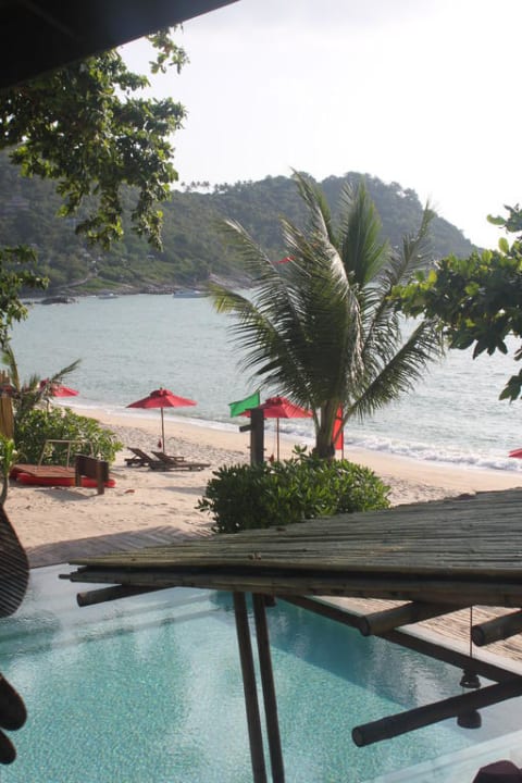 Blick vom Restaurant Anantara Rasananda Koh Phangan -  Villas