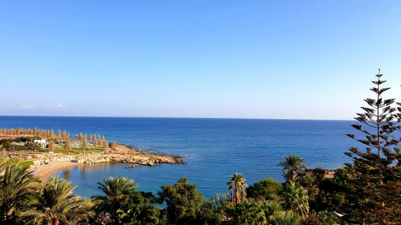 Ausblick Crystal Springs Beach Hotel