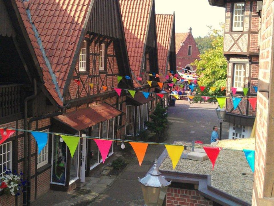 Gasse zum Dorfplatz Welcome Hotel Legden