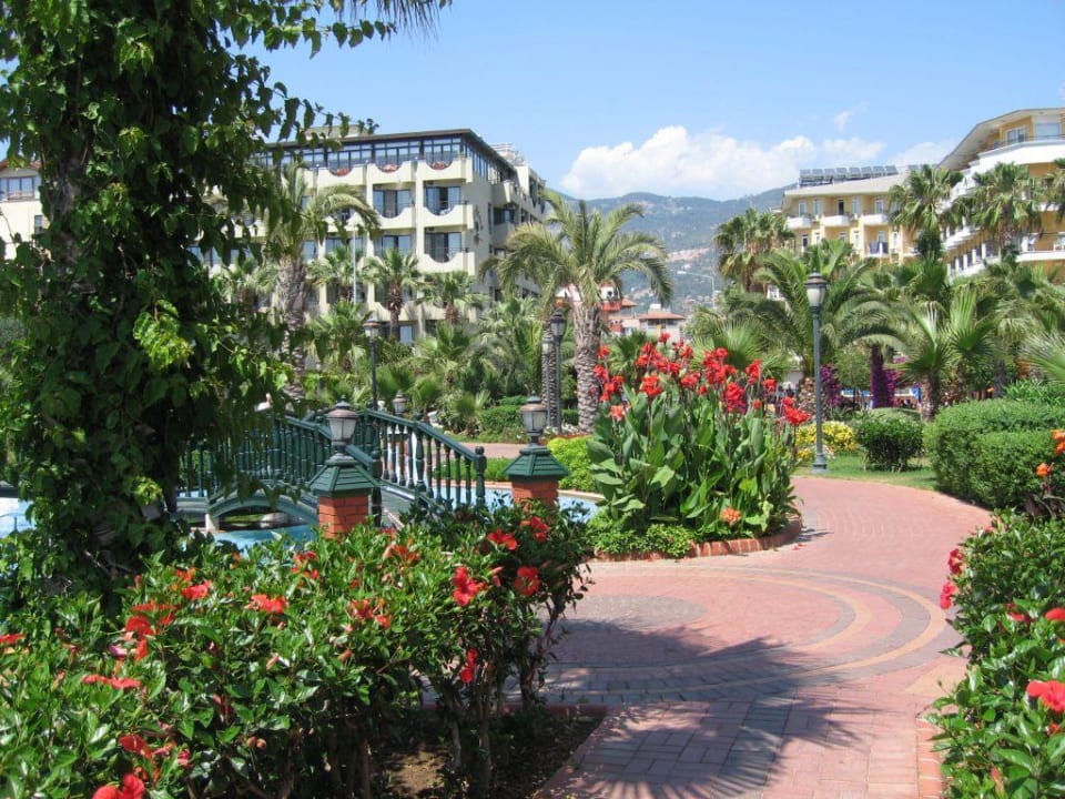 Gartenanlage vom Hotel Gardenia Hotel