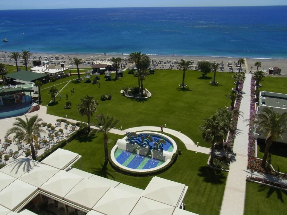 Blick vom Balkon Rodos Palladium Leisure & Wellness