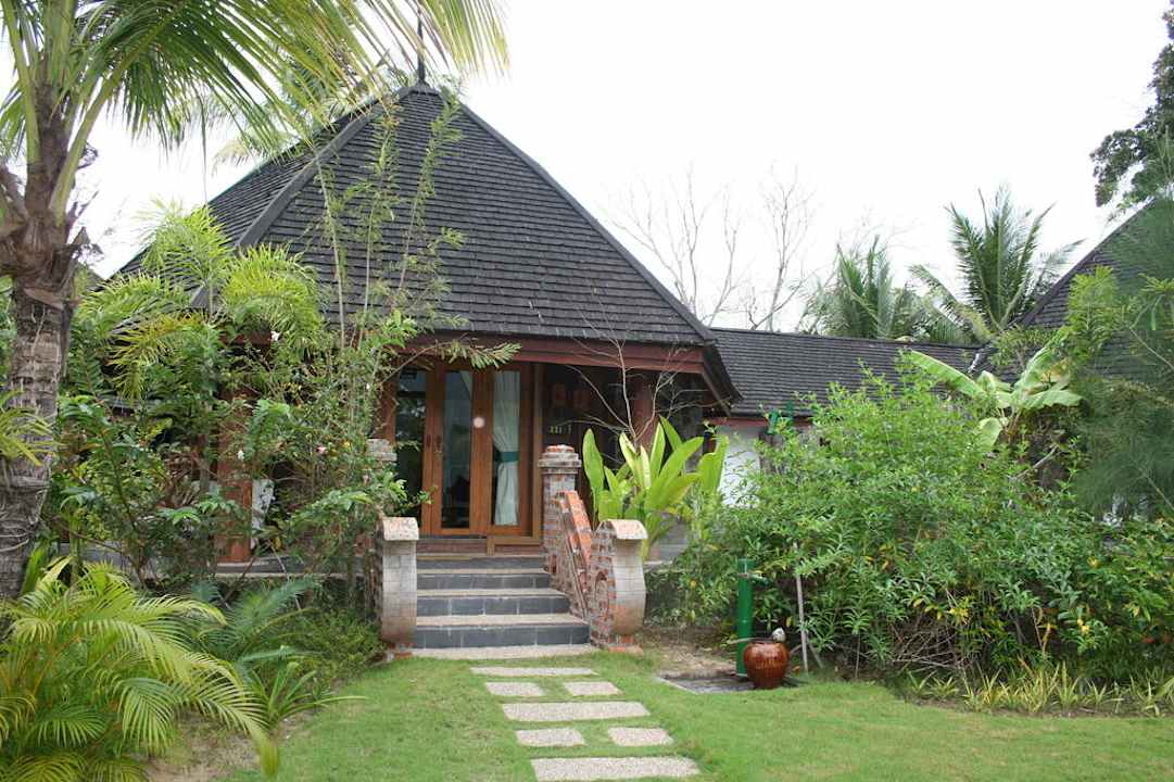 Blick auf unsere Hütte Aureum Palace Hotels & Resorts Ngapali