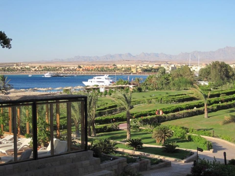 Ausblick von unserem Balkon  Fort Arabesque Resort, Spa & Villas