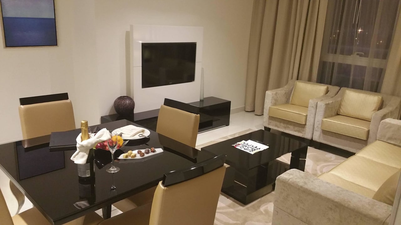 Living room  DAMAC Maison Canal Views