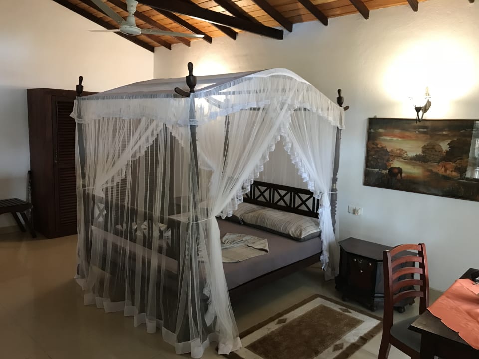 Unser super bequemes Bett. Hotel Panorama